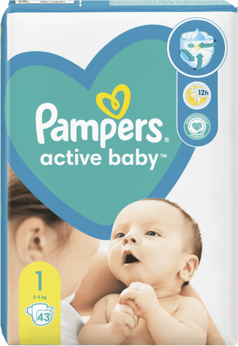 pieluchy 1 pampers