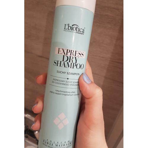 l biotica professional therapy express dry shampoo suchy szampon ekspresowy