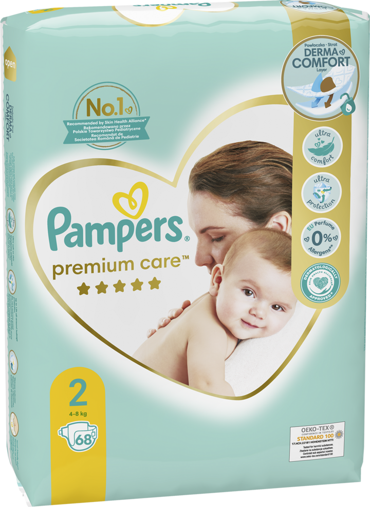 pampersy pampers care 2