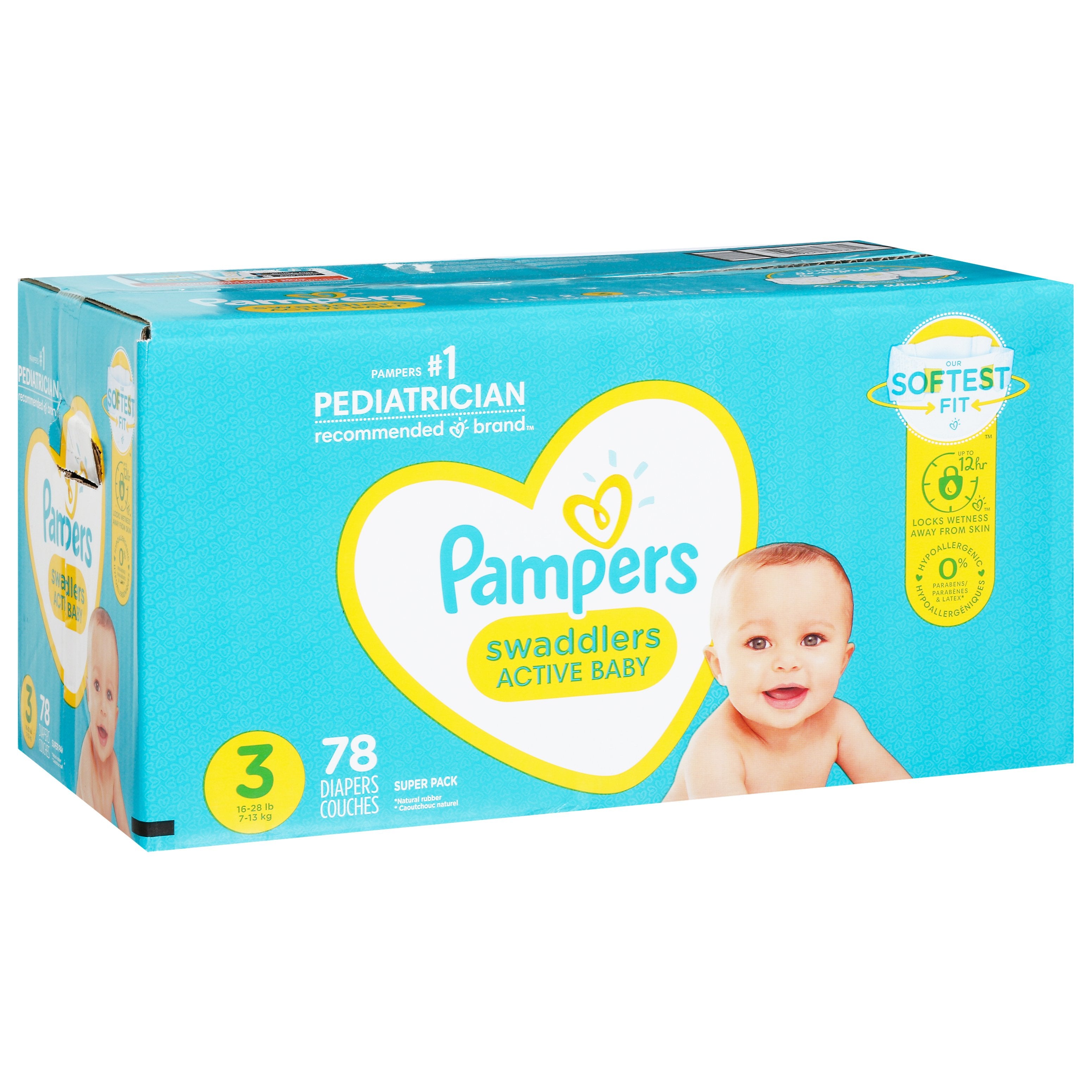 pampers active papy