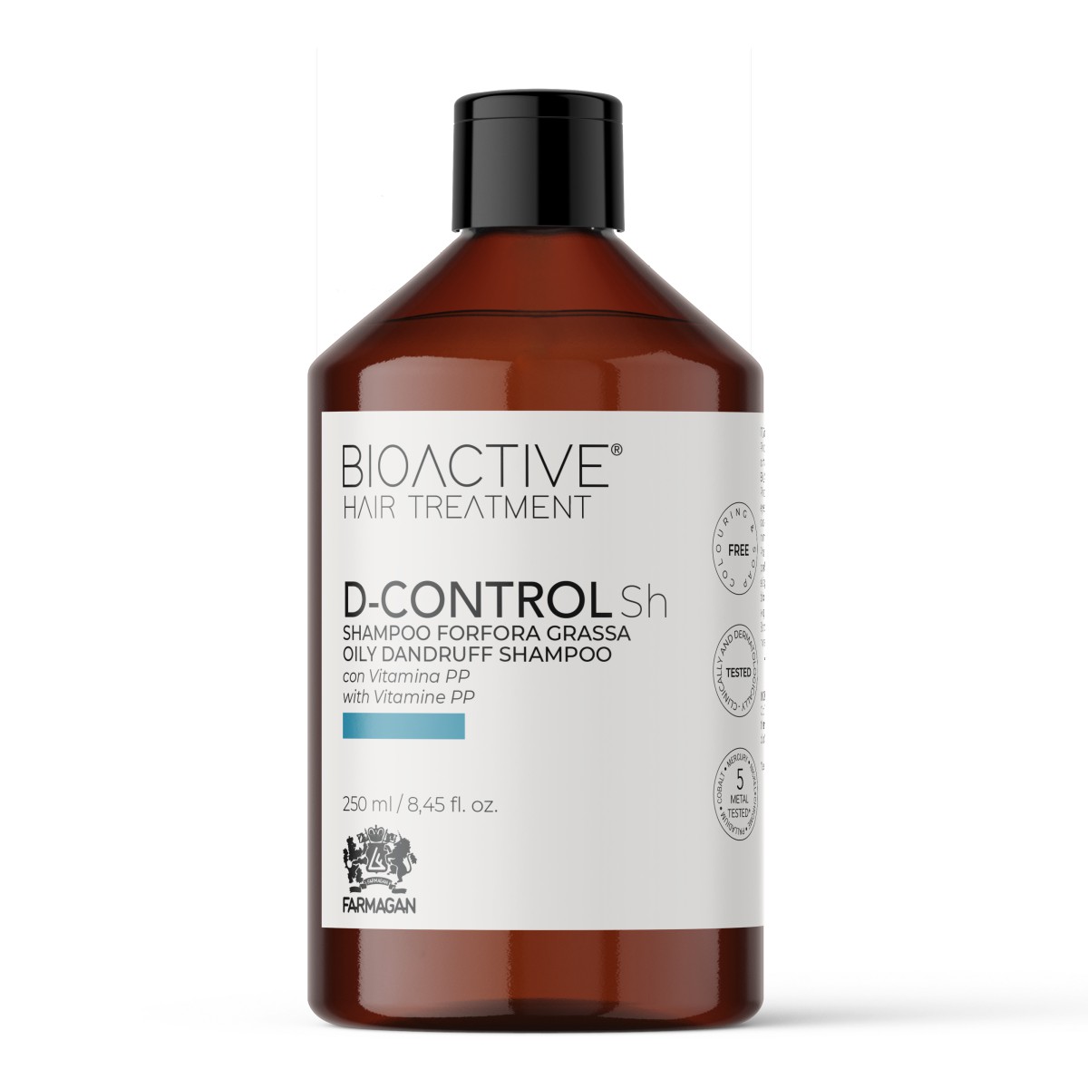 d-control szampon wzmacniający do włosów z tłustym łupieżem 1000ml