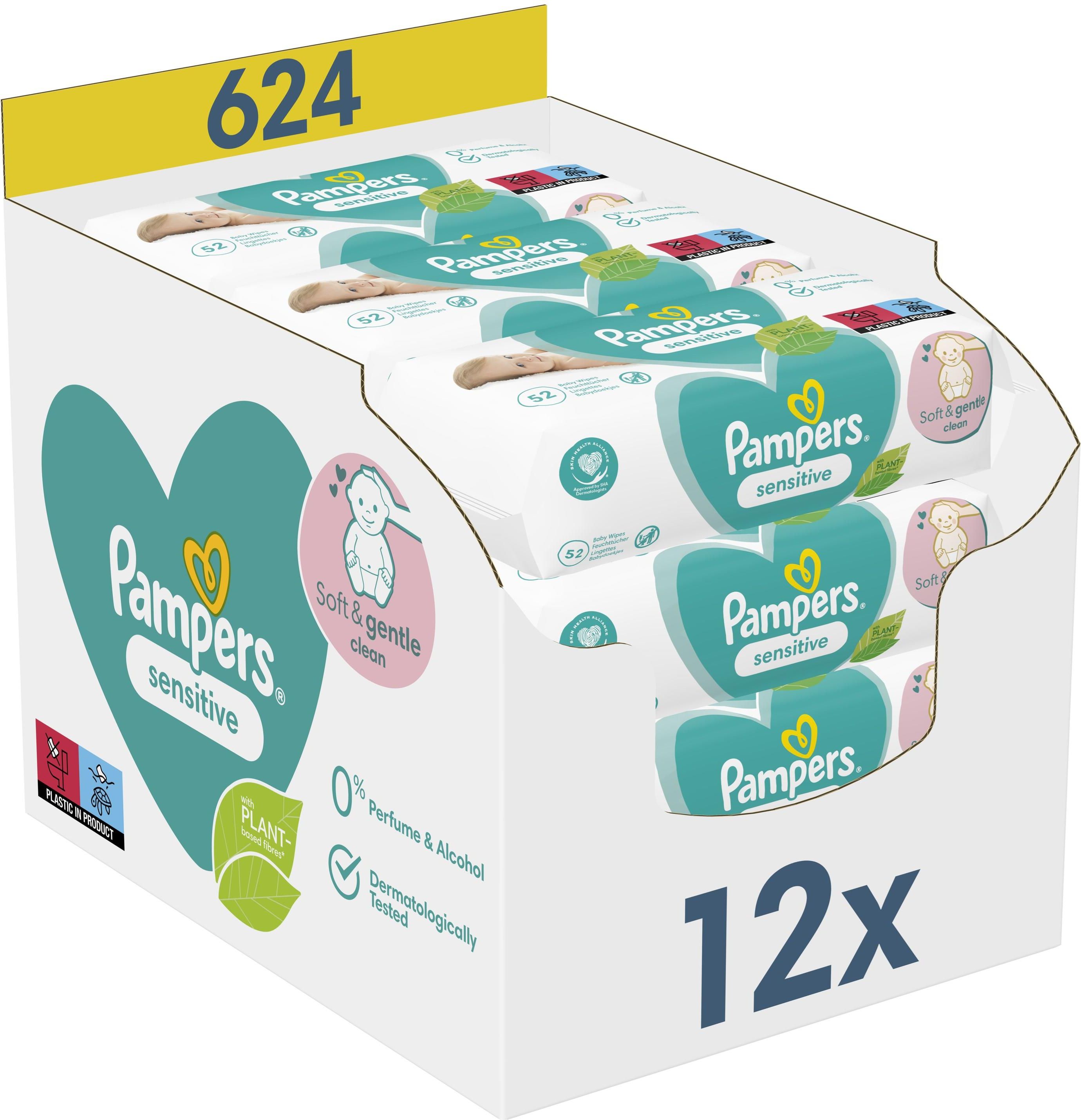 pampers sensitive z dostawą gratis