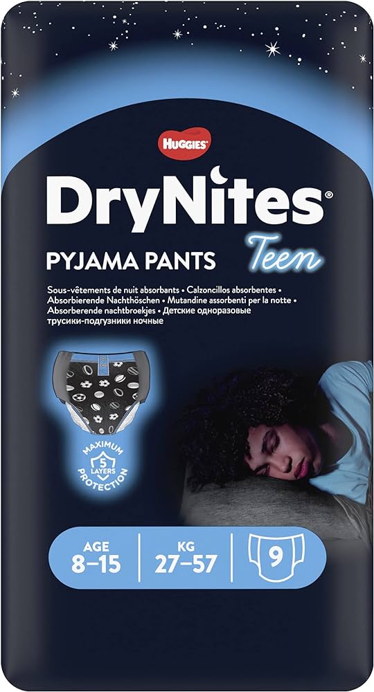 huggies drynites dla chłopców 8-15 lat