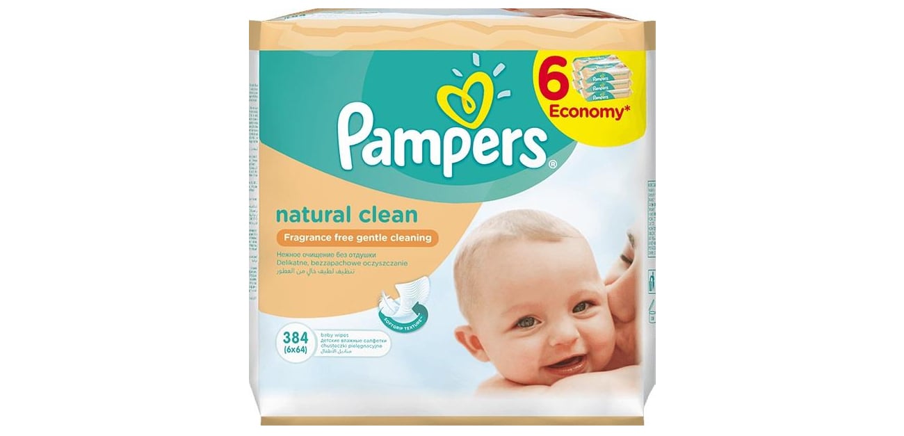 chusteczki pampers 6pak