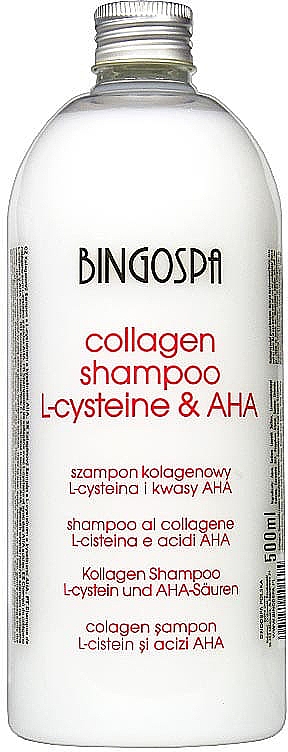 bingospa bingospa wlosy szampon kolagenowy z kwasami owocowymi