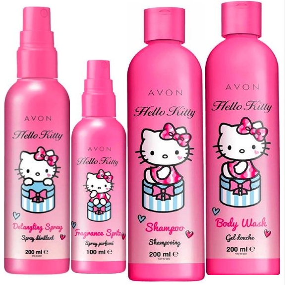 hello kitty zestaw avon szampon i odżywka