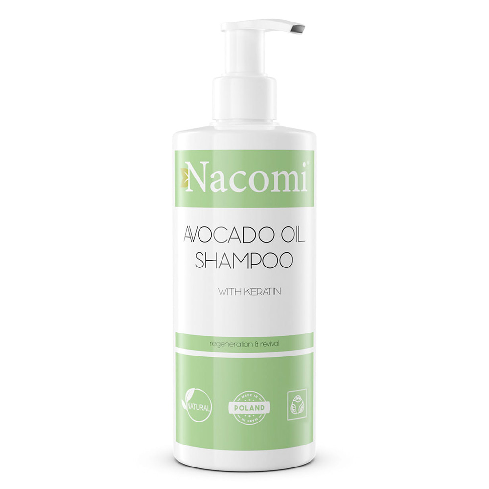 nacomi szampon do włosów z olejem avocado 250ml