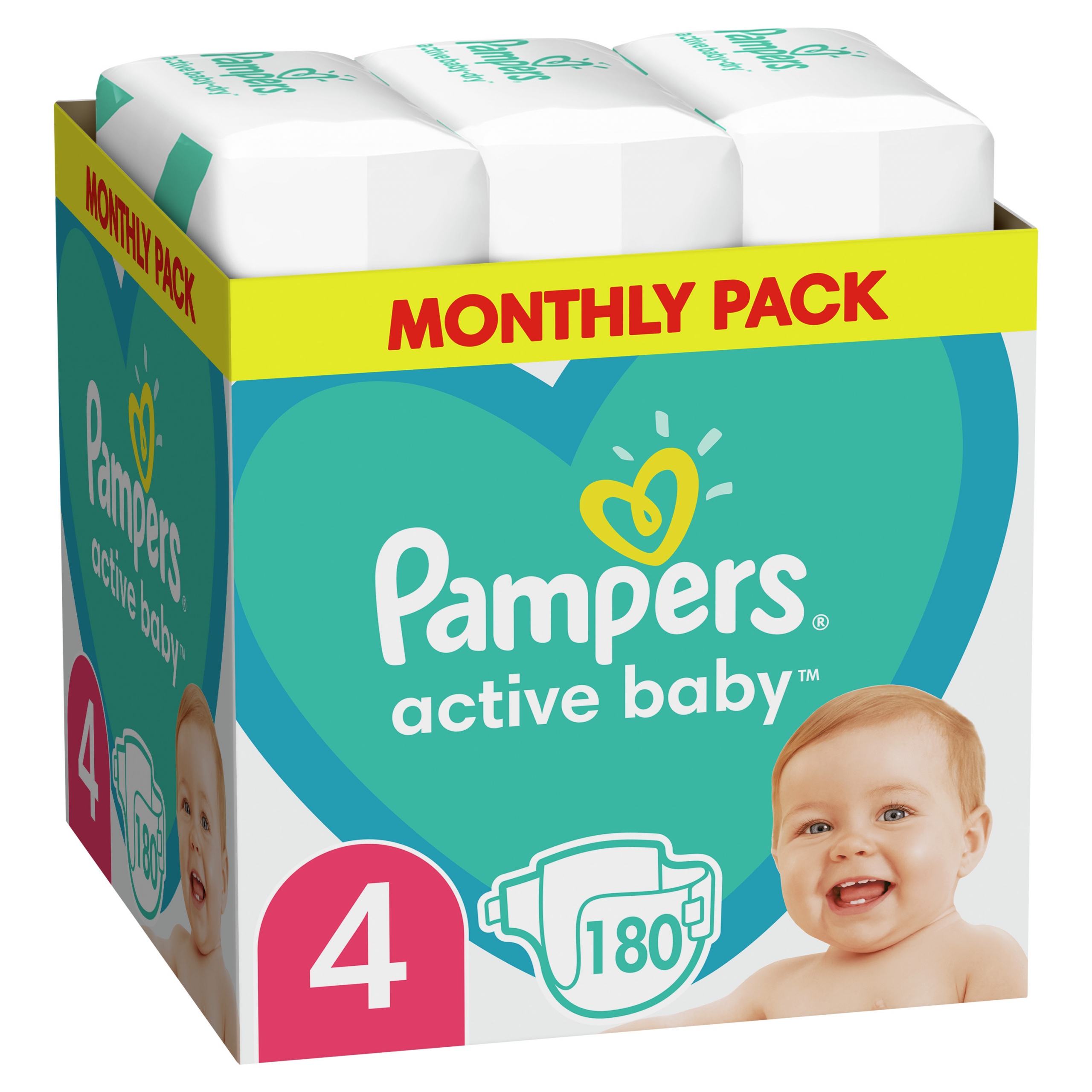 pampers active baby 4 pieluchomajtki