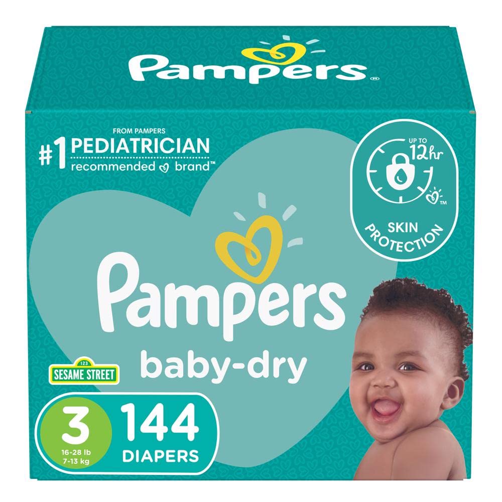 pampers giant box size 3