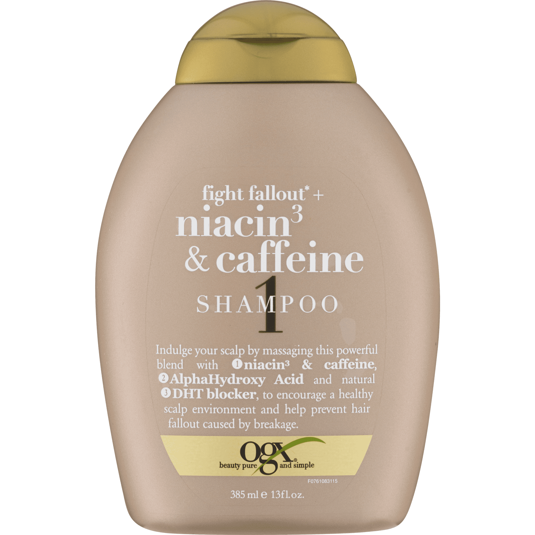 a organix niacin & coffein szampon