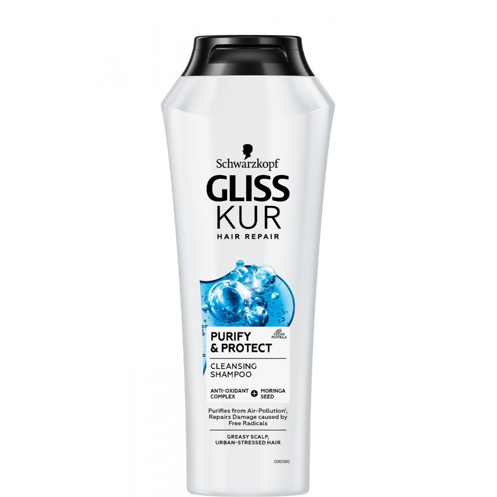 gliss kur purify & protect szampon 400 ml