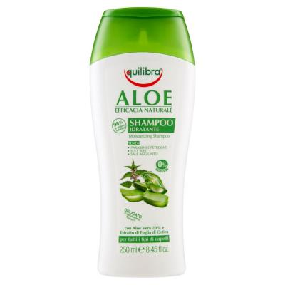 equilibra aloesowy szampon do włosów do codziennego stosowania 250 ml