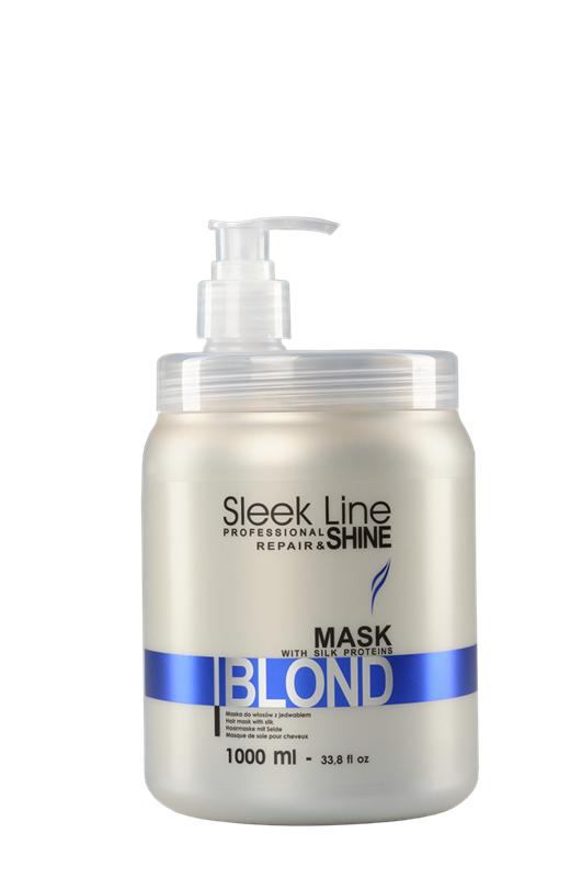 stapiz sleek line blond szampon 1l maska 1l hit