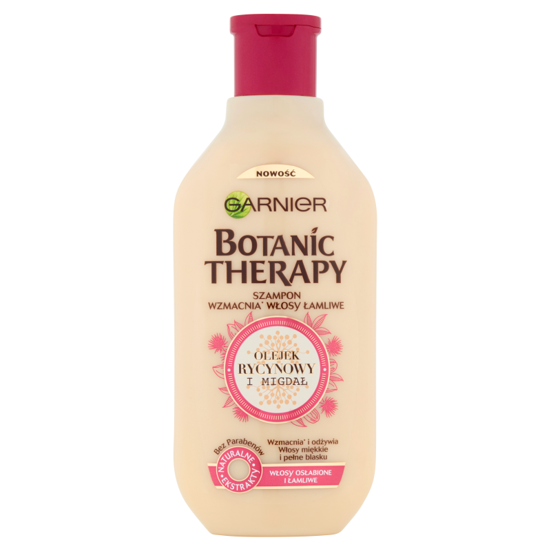 szampon garnier botanic therapy z olejkiem rycynoym