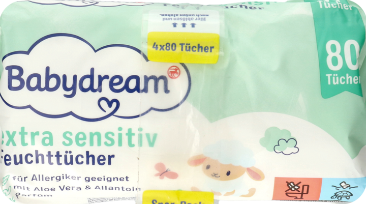 babydream chusteczki nawilżane dla niemowląt promocje