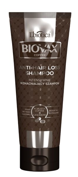 intensywnie wzmacniający szampon biovax glamour coffee 200ml