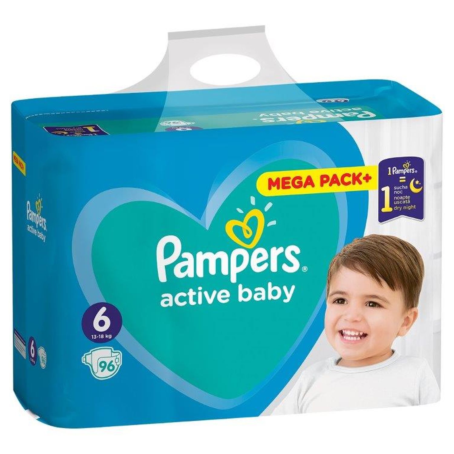 pampers active baby 6 extra large najtaniej