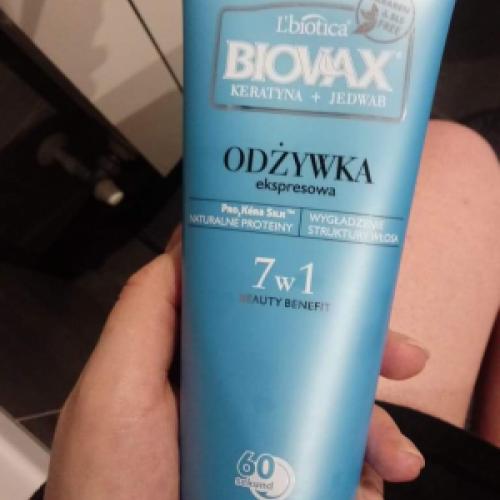 lbiotica biovax bb beauty benefit odżywka do włosów blond