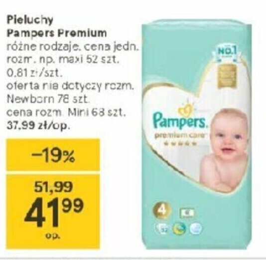 teaco pieluchy pampers 1 1