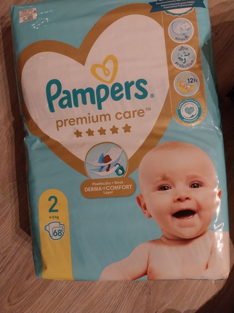 pampers premium care 2 nowe