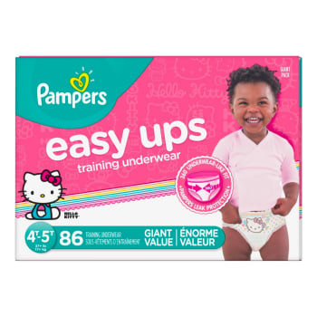 pampers pants 4 girl