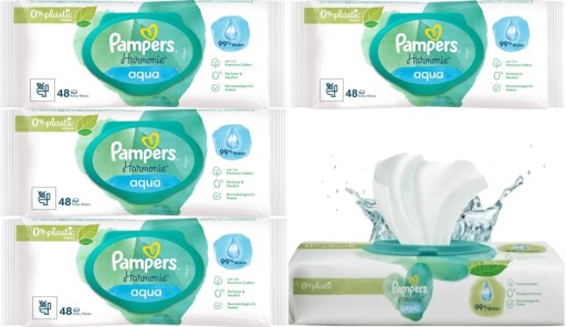 pampers chusteczki allegro