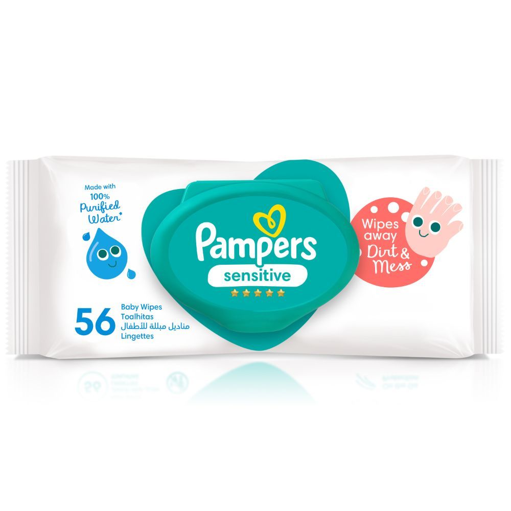 pampers sensitive 56