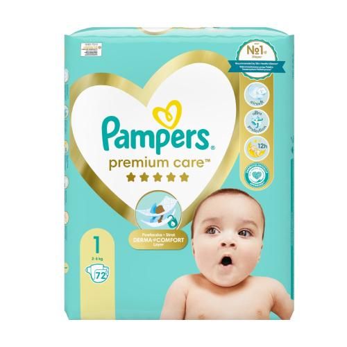 pampers premium care 1 różnice