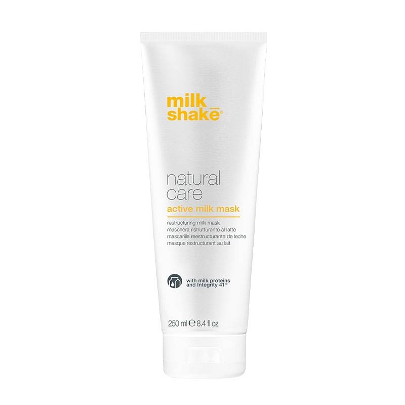 odbudowująca maska do włosów zniszczonych active milk mask milkshake 200ml