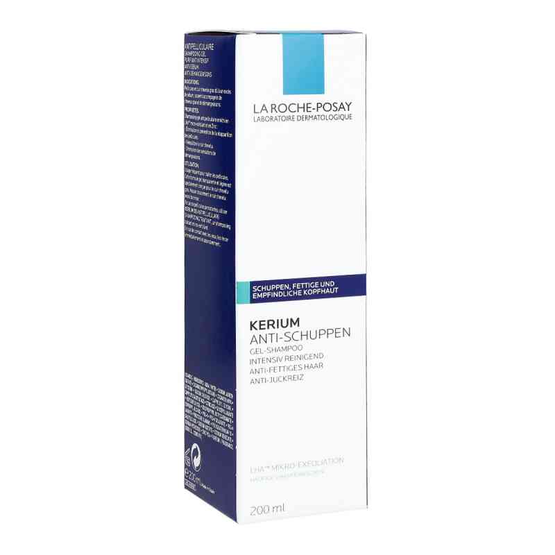 la roche-posay kerium szampon przeciw tłustemu łupieżowi