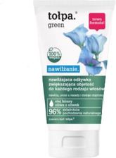 green nawilżająca odżywka-serum do włosów odwodnionych