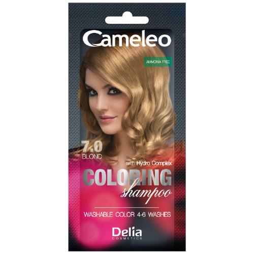 delia cosmetics cameleo szampon koloryzujący blond