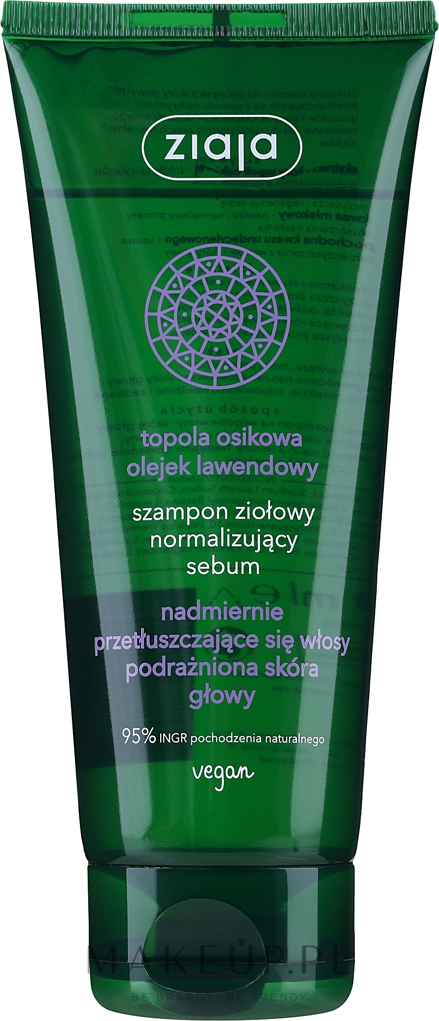 ziaja szampon ziolowy normaizujacy sebum