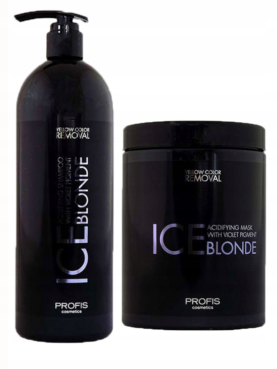 szampon ice blonde i maska