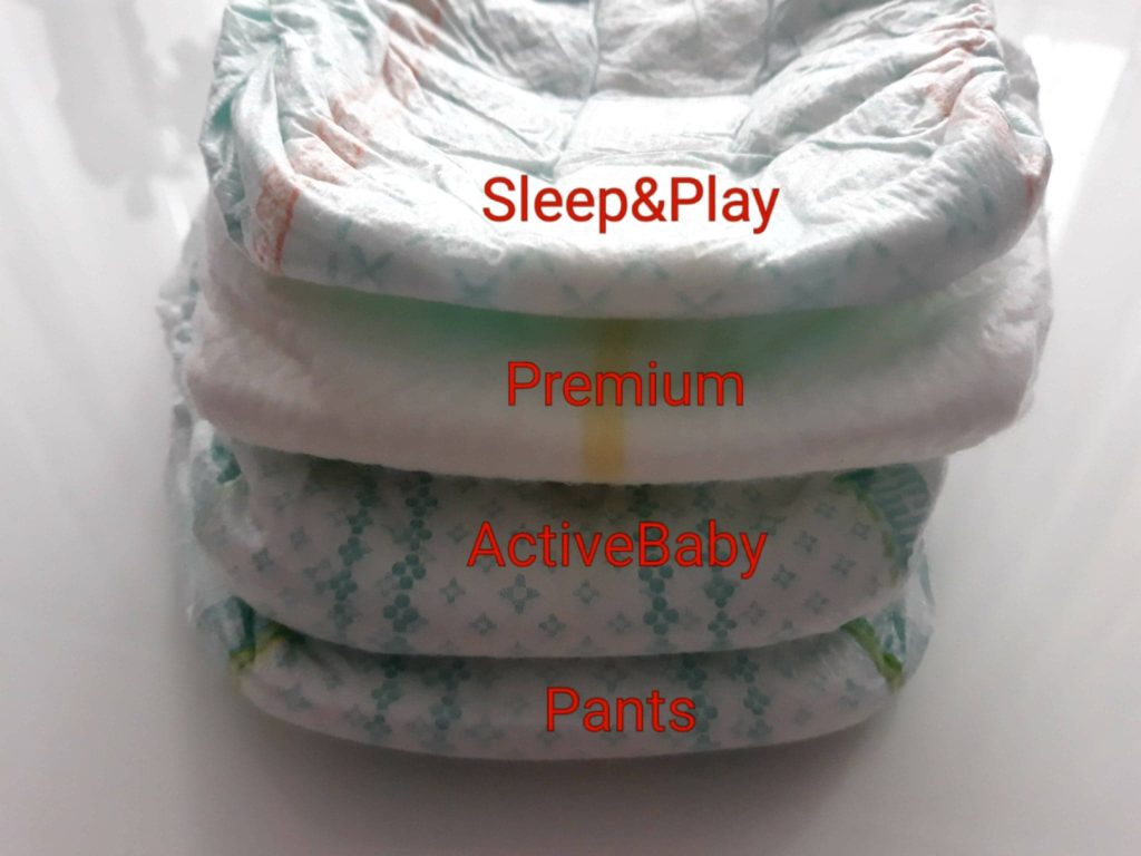 pampers active baby czy sleep and play