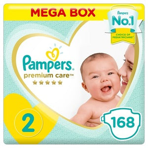 pampers premium care 2 megabox