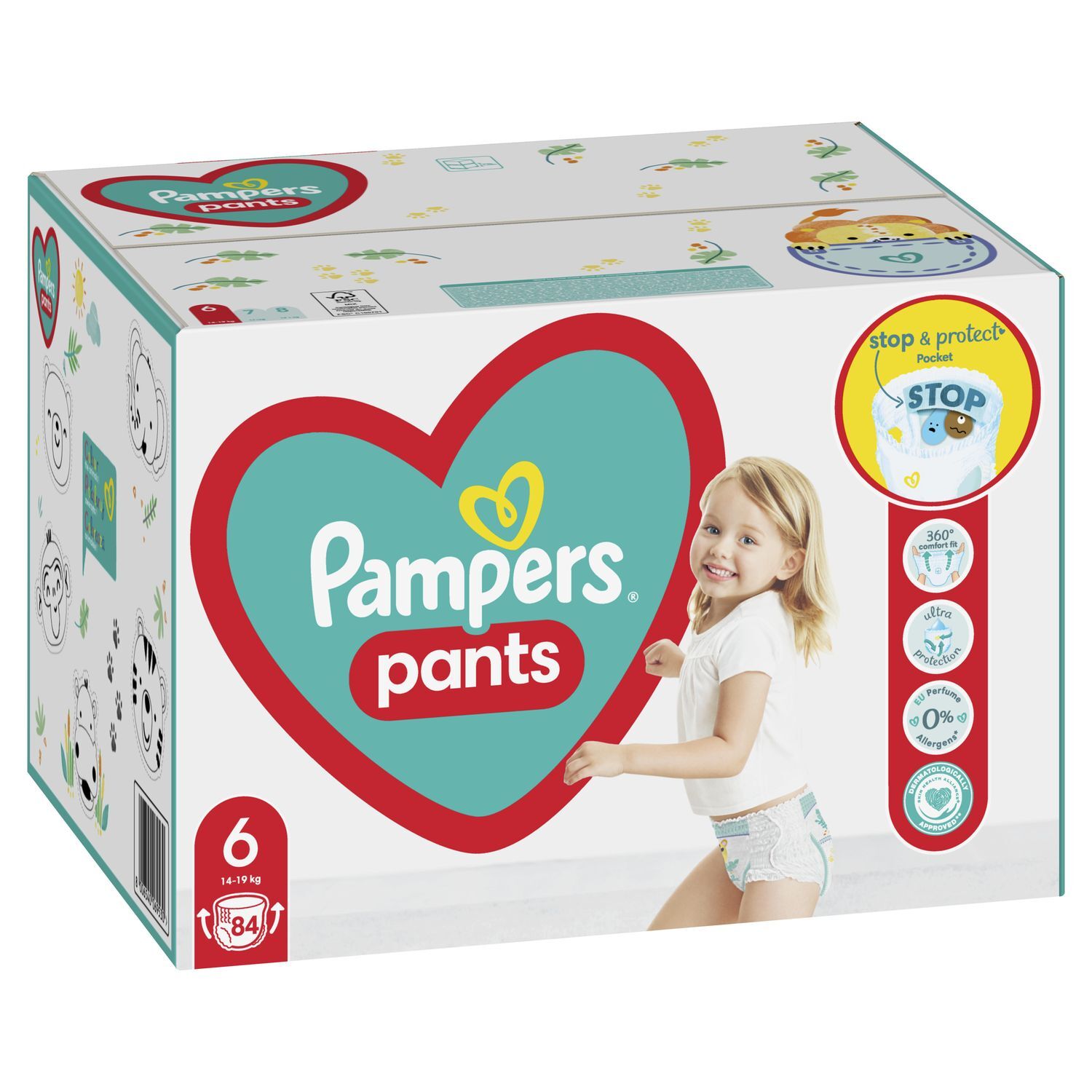 pampers pantsy 6 cena