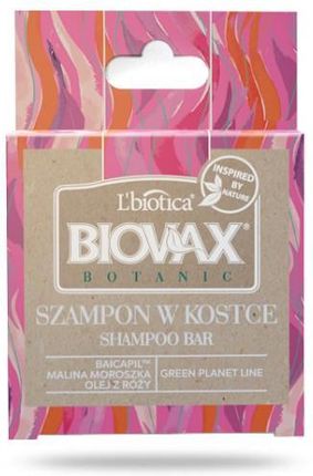 biovax szampon w kostce malina