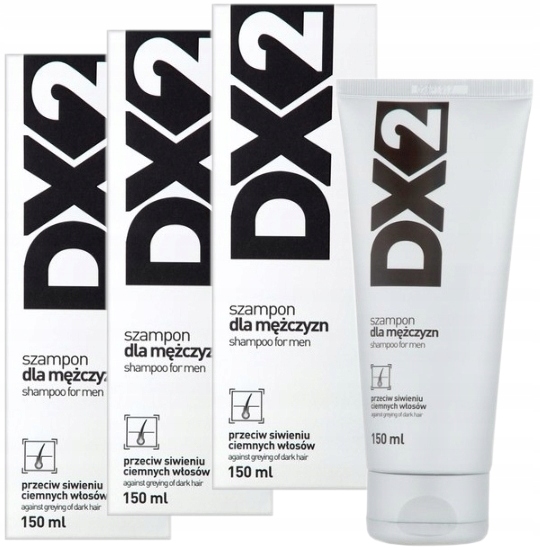 dx2 szampon dla mężczyzn przeciw siwieniu włosów opinie
