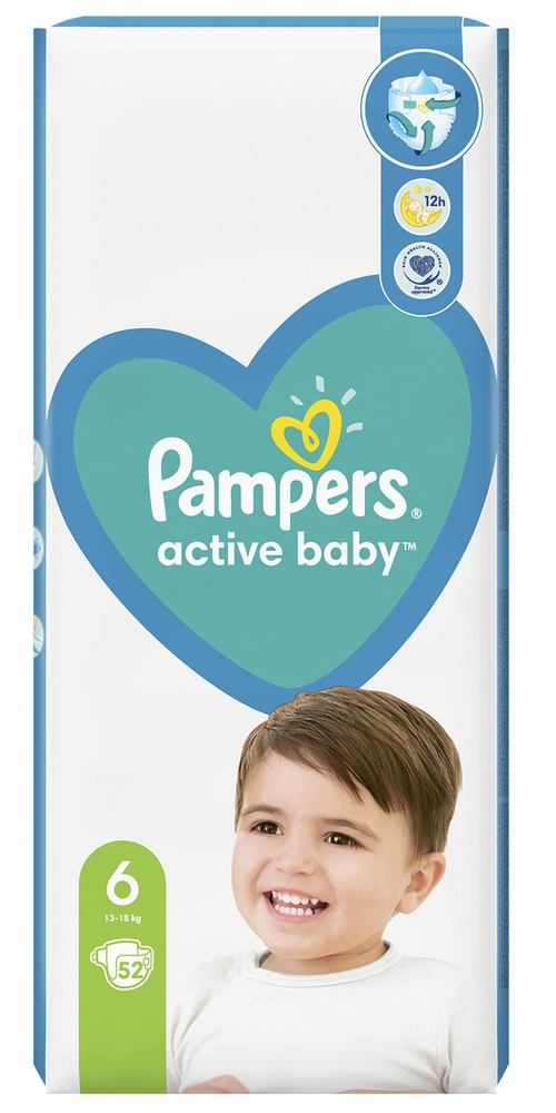 boy pampers active baby 6