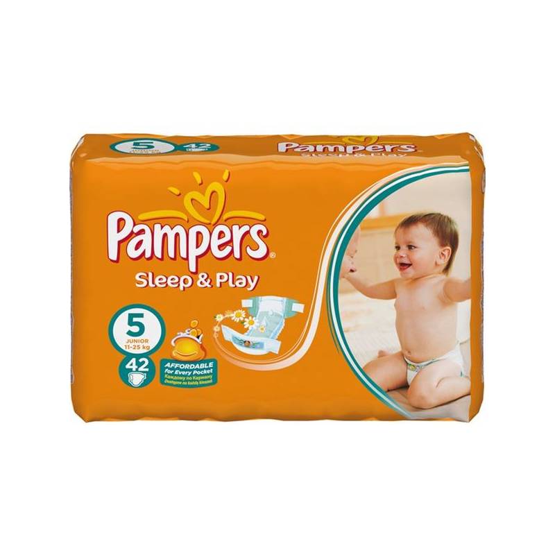 pieluchy pampers sleep and play 5 junior