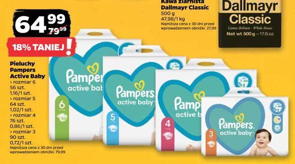 netto gazetka pieluchy pampers promocja