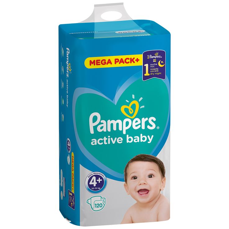 pampers 4 plus jaka waga