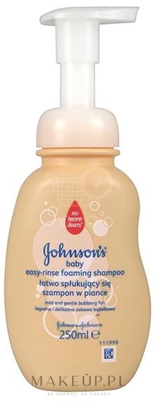 johnson baby szampon w piance biedronka