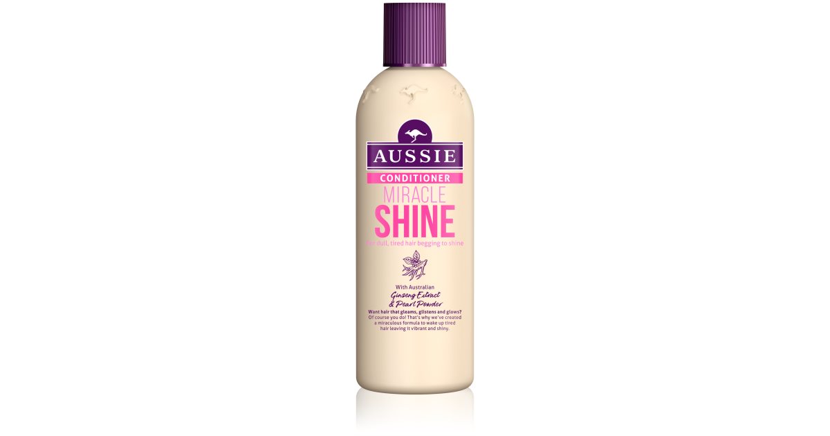 aussie miracle shine conditioner odżywka do włosów nadająca połysk 75ml