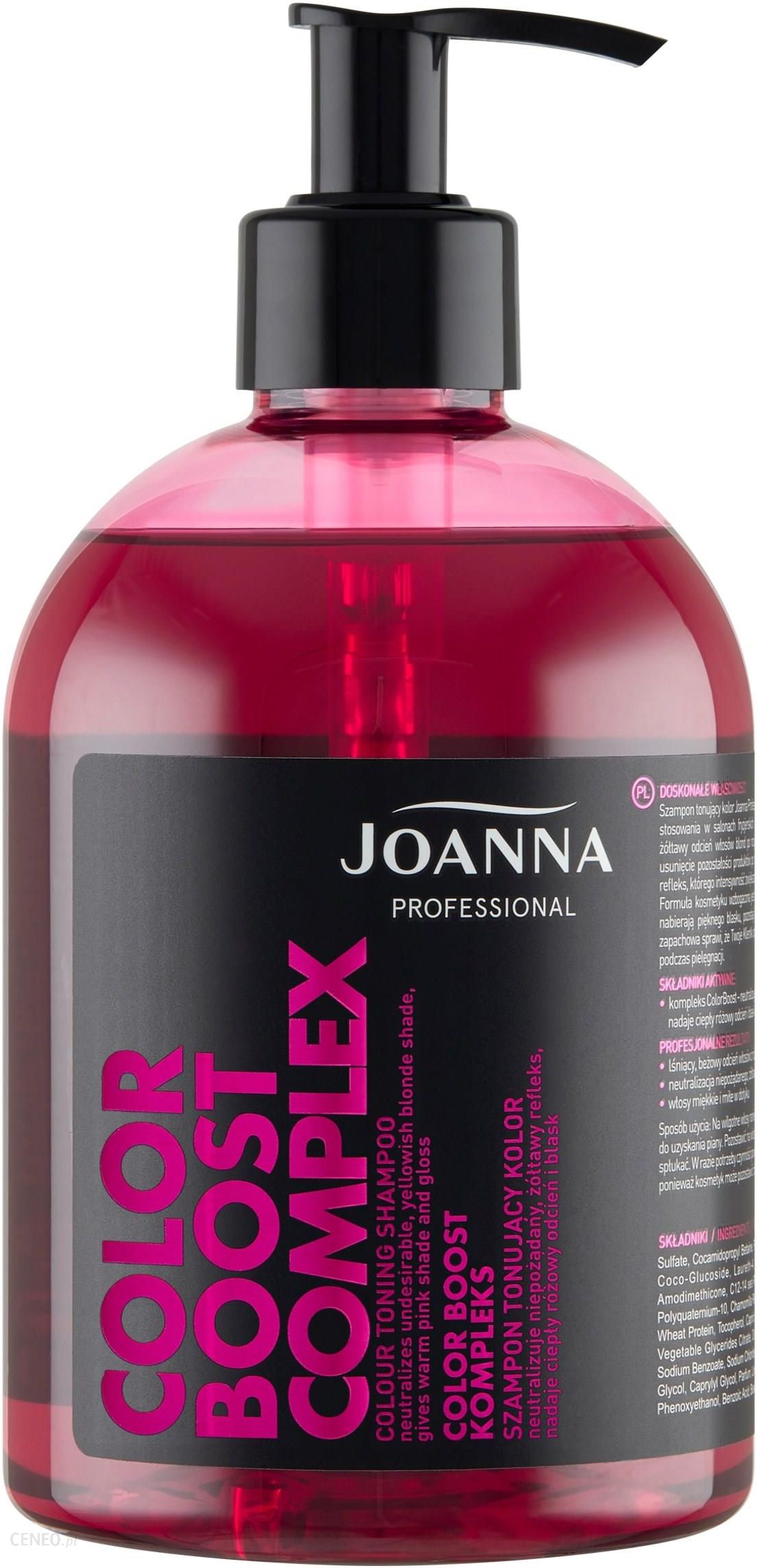 joanna color boost complex szampon tonujący rossmann