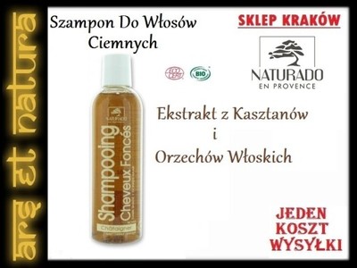 naturado szampon do włosów ciemnych