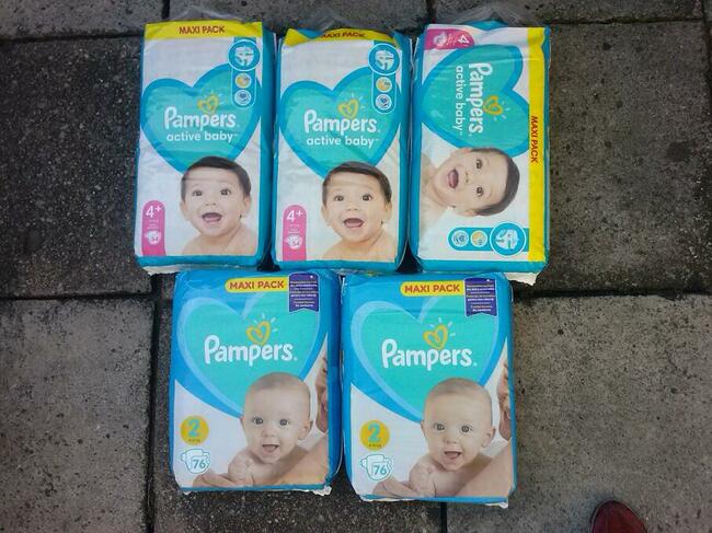 paczki pampers 2