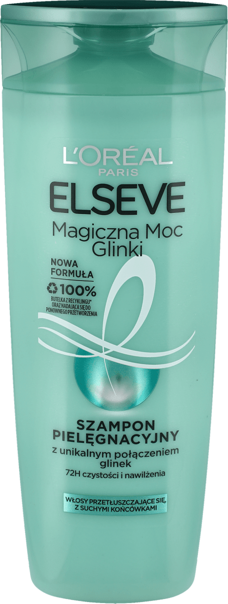 szampon do włosów loreal magiczna moc glinki