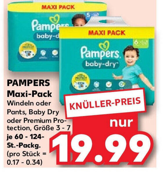 angebot pampers maxi